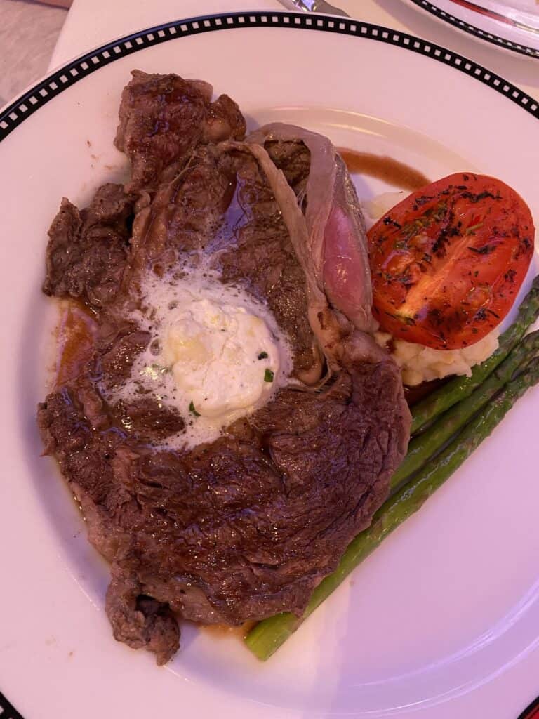 Grilled Delmonico Rib Eye Steak