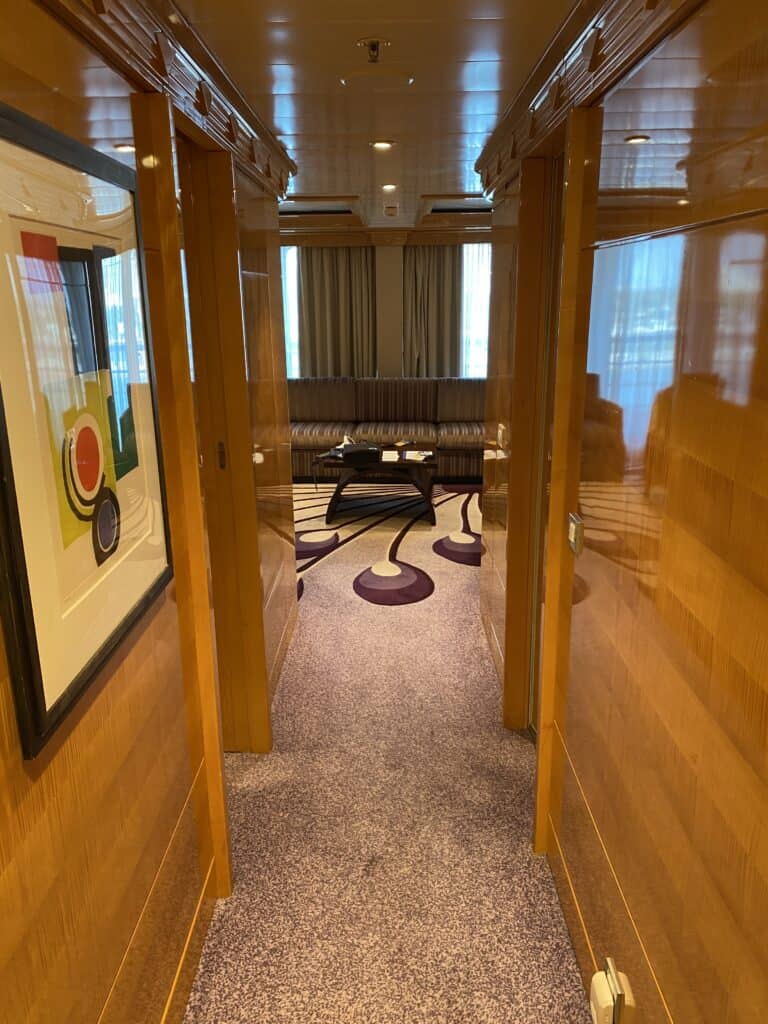 Looking towards living room