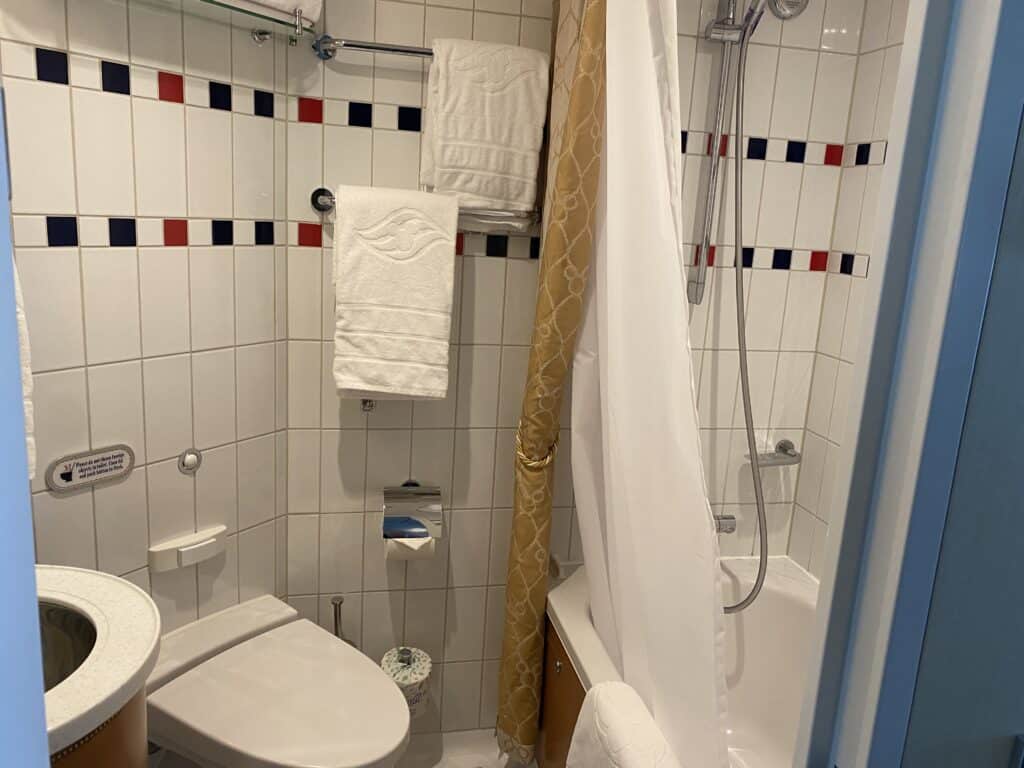 Single Room Configuration Bathroom