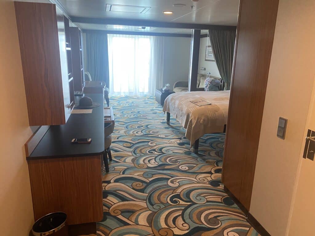 View of Stateroom from the Door