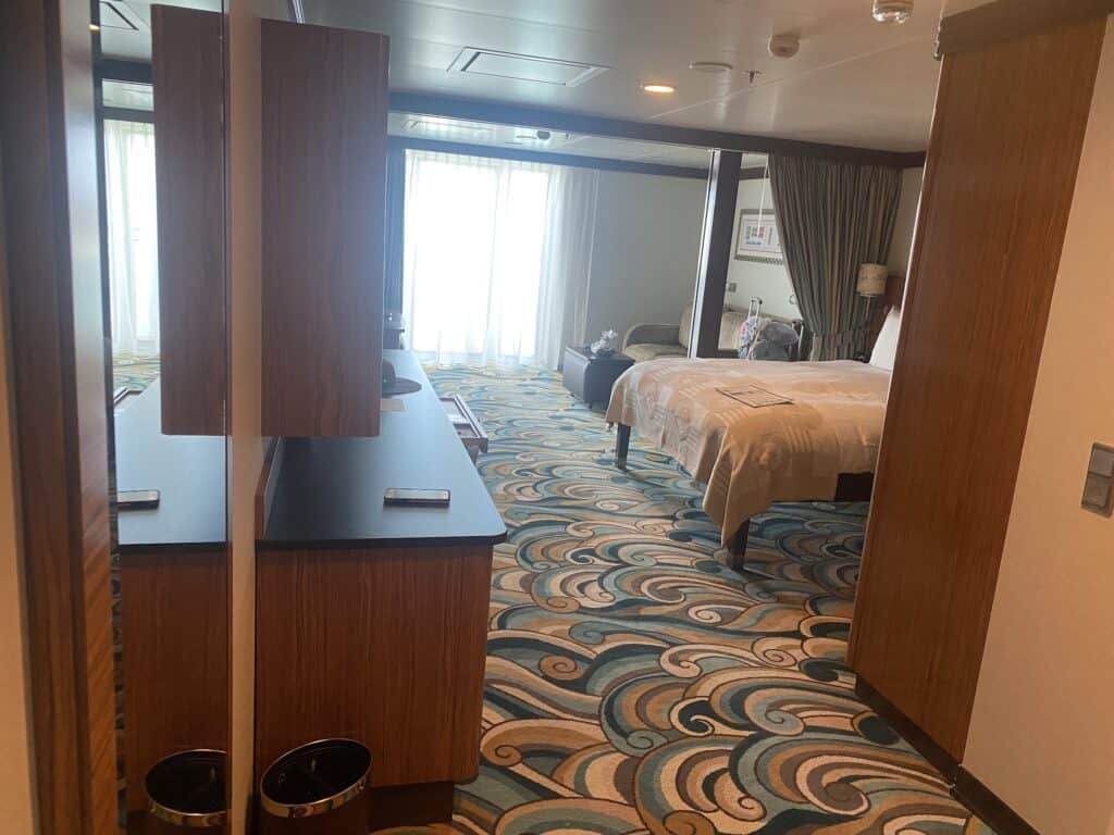 View of Stateroom from the Door