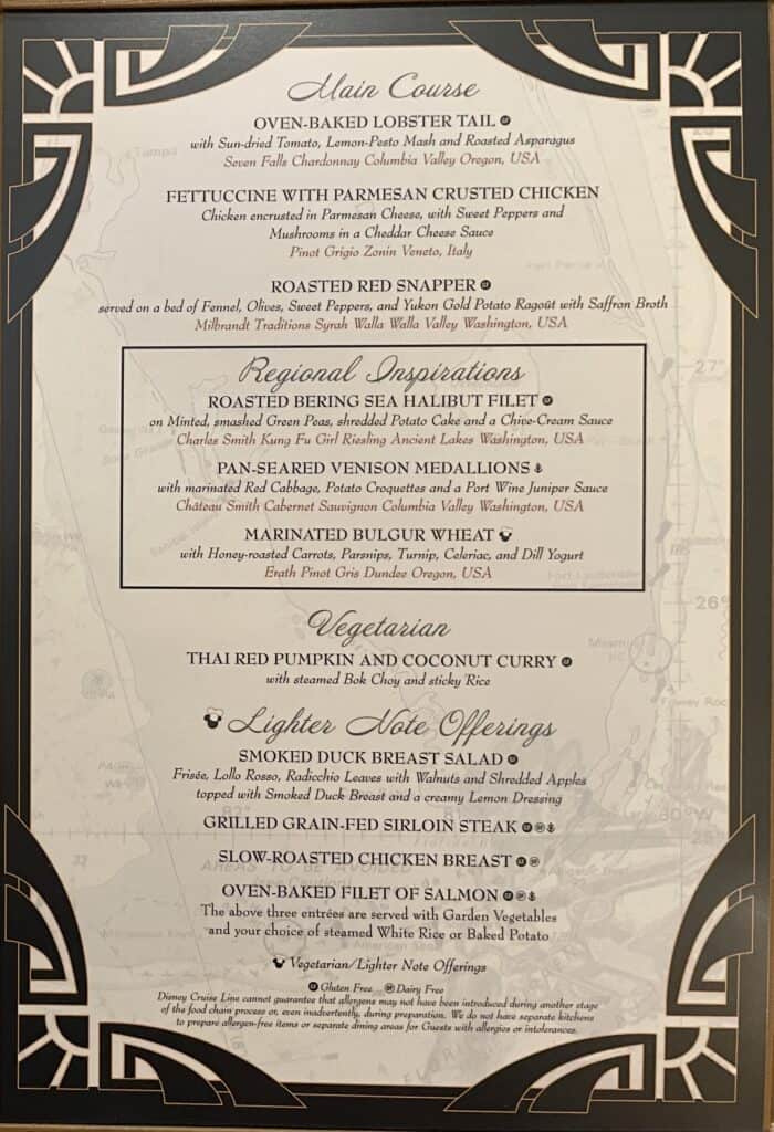 Entrees, Vegetarian, Lighter Note Offerings