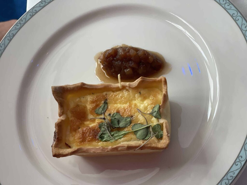 Jarlsberg Cheese & Rosemary Ham Tart