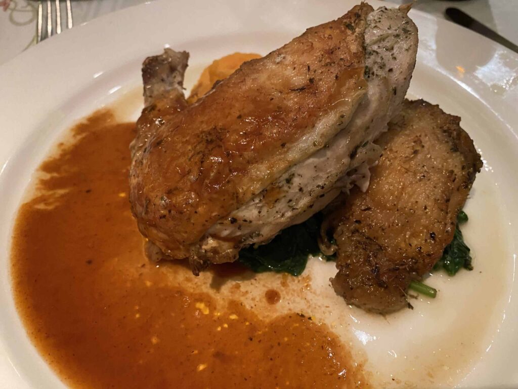 Marjoram-Scented Roast Chicken