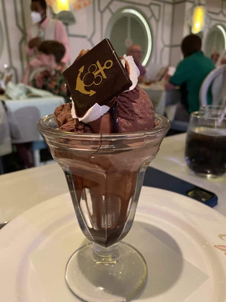 Chocolate Brownie Sundae