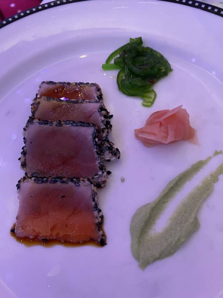 Sesame Crusted Tuna Sashimi