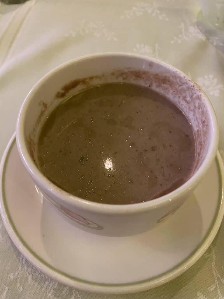 Slow-cooked Green Lentil Soup