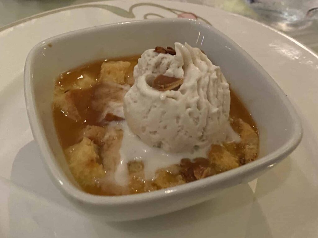 White Chocolate Bread Pudding