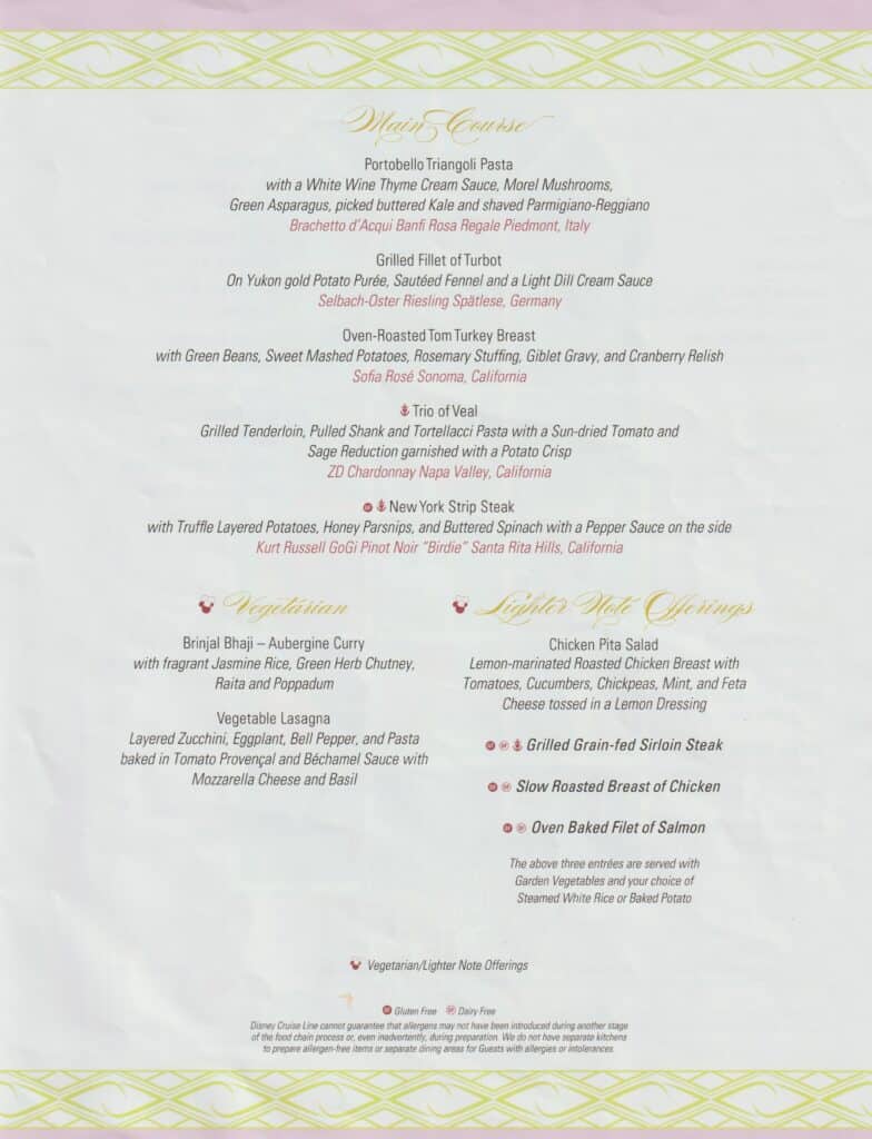 Entrees, Vegetarian, Lighter Note