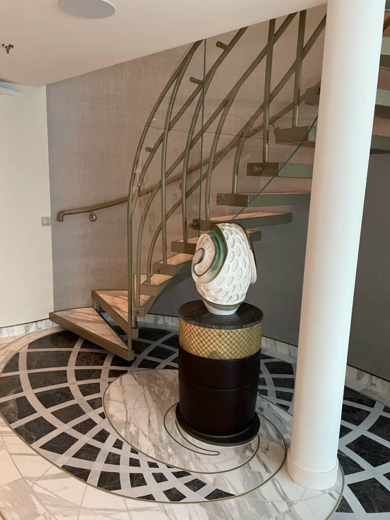 Stairway to Second Floor