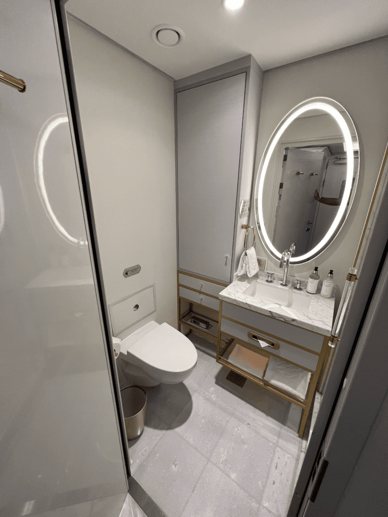 Powder Room To Left of Entrance