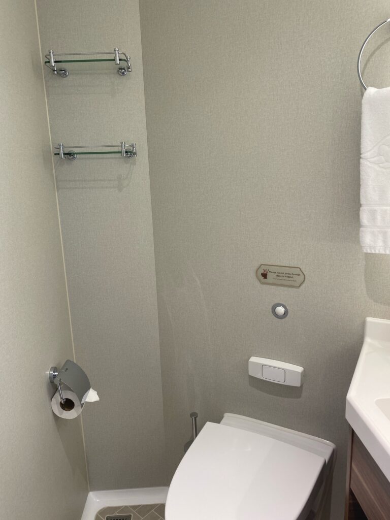 Split Bathroom With Toilet