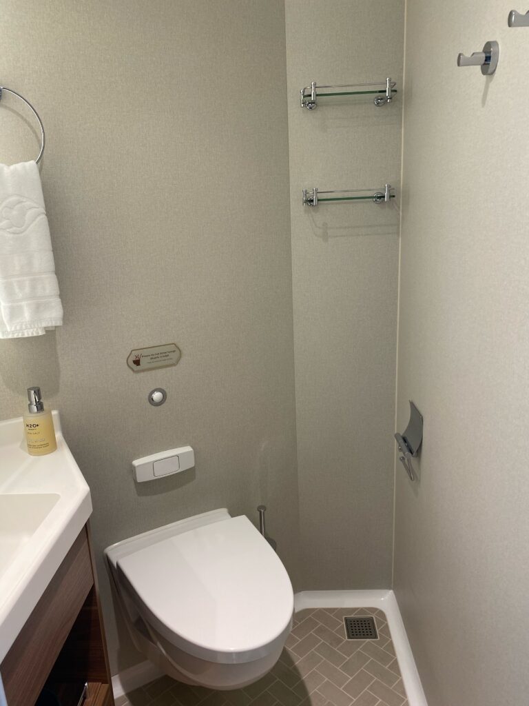 Split Bathroom With Toilet