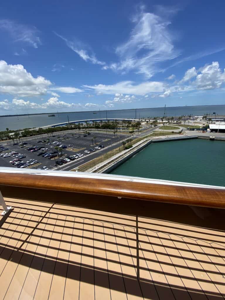 Looking Over Rail