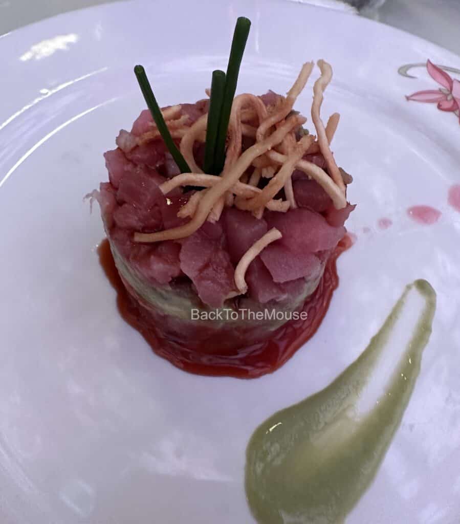 Ahi Tuna and Avocado Tower