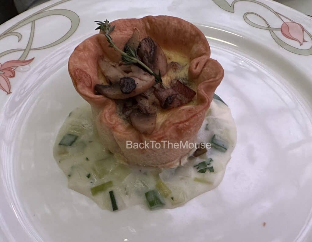 Applewood Smoked Bacon Wild Mushroom Tart