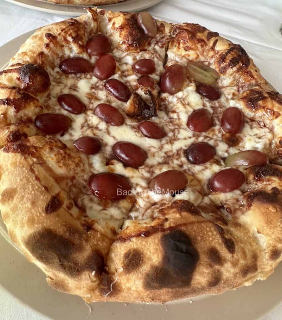 Grape Gorgonzola Pizza